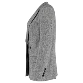Stella Mc Cartney-Stella McCartney Coat on Grey Wool-Grey