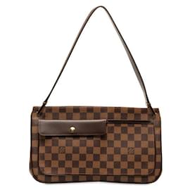 Louis Vuitton-Bolsa de ombro Louis Vuitton Aubagne em lona N51129 Em uma boa condição-Outro