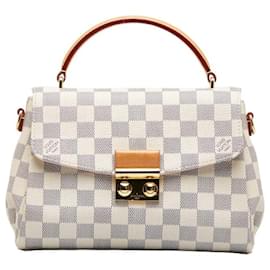 Louis Vuitton-Louis Vuitton Damier Azur Croisette Handbag Canvas N41581 in good condition-Other