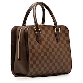 Louis Vuitton-Louis Vuitton Damier Ebene Triana Handtasche Canvas N51155 in guter Kondition-Andere