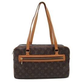 Louis Vuitton-Louis Vuitton Cite GM Bolsa de ombro em lona M51181 em boa condição-Outro