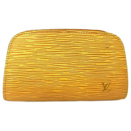 Louis Vuitton-Louis Vuitton Dauphine PM Couro M48449 em boa condição-Outro