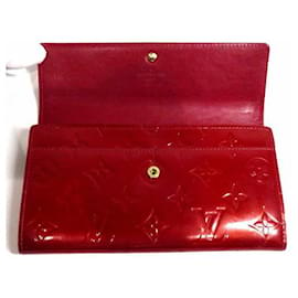 Louis Vuitton-Louis Vuitton Portefeuille Sarah Leather Long Wallet M93524 in excellent condition-Other