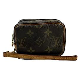 Louis Vuitton-Bolsa Louis Vuitton Truth Wapiti Bolsa de Lona M58030 em boas condições-Outro