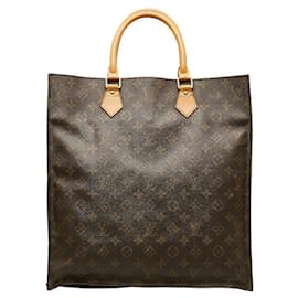 Louis Vuitton-Louis Vuitton Sac Plat Canvas Tote Bag M51140 in good condition-Other