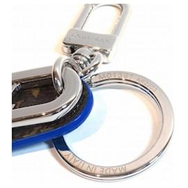 Louis Vuitton-Porta-chaves com assinatura Louis Vuitton Monogram LV Porta-chaves em lona M01391 Em uma boa condição-Outro