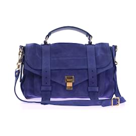 Proenza Schouler-PROENZA SCHOULER  Handbags T.  Suede-Blue