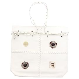 Emanuel Ungaro-EMANUEL UNGARO  Handbags T.  leather-White
