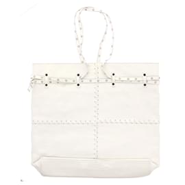 Emanuel Ungaro-EMANUEL UNGARO  Handbags T.  leather-White