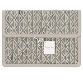 Christian Dior Bolsas Dior Homme T. Couro Bege