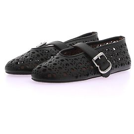 Alaïa ALAIA Ballerinas T.EU 37 Leder Schwarz
