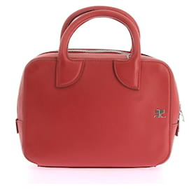 Courreges-COURREGES Bolsos T.  Cuero-Roja