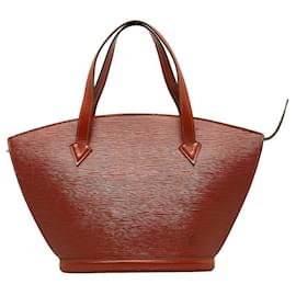 Louis Vuitton-Louis Vuitton Saint-Jacques Leather Handbag M52273 in good condition-Other