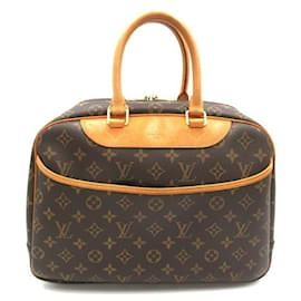 Louis Vuitton-Louis Vuitton Deauville Canvas Handtasche M47270 in guter Kondition-Andere