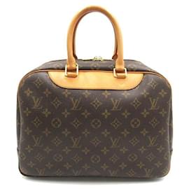 Louis Vuitton-Louis Vuitton Bolsa de lona Deauville M47270 em boa condição-Outro
