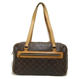 Louis Vuitton-Louis Vuitton Cite GM Canvas Shoulder Bag M51181 in good condition-Other