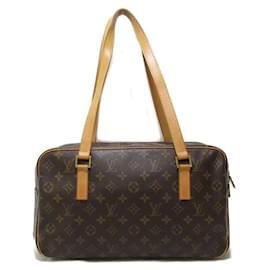 Louis Vuitton-Louis Vuitton Cite GM Bolsa de ombro em lona M51181 em boa condição-Outro