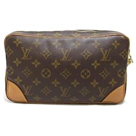 Louis Vuitton-Louis Vuitton Marly Dragonne Canvas Clutch Bag M51825 in excellent condition-Other