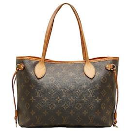 Louis Vuitton-Louis Vuitton Neverfull PM Canvas Tote Bag M40155 in good condition-Other