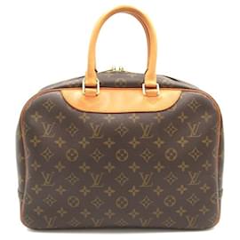 Louis Vuitton-Louis Vuitton Deauville Canvas Handbag M47270 in good condition-Other