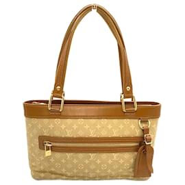 Louis Vuitton-Borsa a tracolla in tela Louis Vuitton Monogram Mini Lucille PM M92684 in buone condizioni-Altro