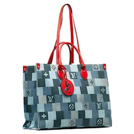Louis Vuitton-Louis Vuitton On The Go GM Canvas Tote Bag M44992 in excellent condition-Other