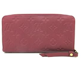 Louis Vuitton-Louis Vuitton Zippy Wallet Portefeuille long en cuir M62057 In excellent condition-Autre