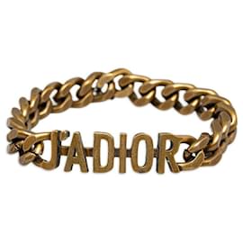 Dior-Dior J'Adior Chain Bracelet Pulseira de metal em bom estado-Outro