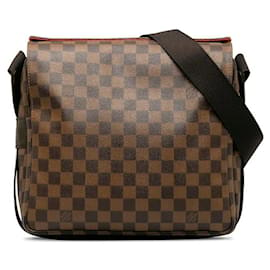 Louis Vuitton-Louis Vuitton Naviglio Canvas Shoulder Bag N45255 in good condition-Other