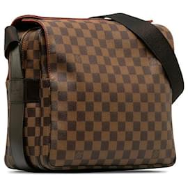 Louis Vuitton-Louis Vuitton Bolsa de ombro de lona Naviglio N45255 em boa condição-Outro