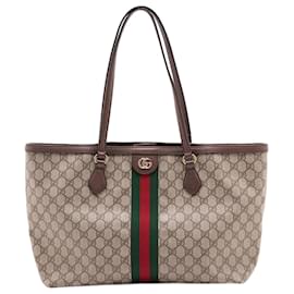 Gucci-Bolso shopper Ophidia marrón-Castaño