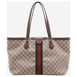 Gucci-Bolso shopper Ophidia marrón-Castaño