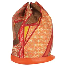 Hermès-Orange Soie Cool silk shoulder bag-Orange