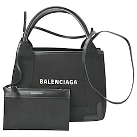 Balenciaga-Balenciaga Navy Cabas-Noir