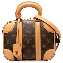 Louis Vuitton-Louis Vuitton Valisette BB con monograma marrón-Castaño