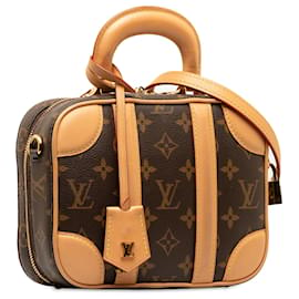 Louis Vuitton-Louis Vuitton Valisette BB con monograma marrón-Castaño