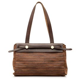 Hermès Hermes Brown Vibrato Herbag Cabas PM Braun
