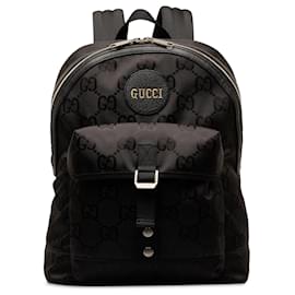 Gucci-Gucci Black GG Nylon Off The Grid Backpack-Black