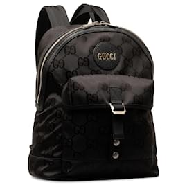 Gucci-Gucci Black GG Nylon Off The Grid Backpack-Black