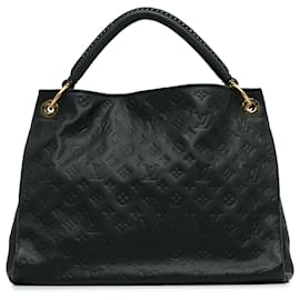 Louis Vuitton-Louis Vuitton Monograma preto Empreinte Artsy MM-Preto