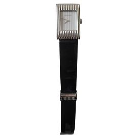 Boucheron Reflection watch silver leather Silvery
