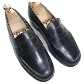 JM Weston-JM Weston moccasin 180 new with defect 7D 41.5 shoe tree dustbags-Black