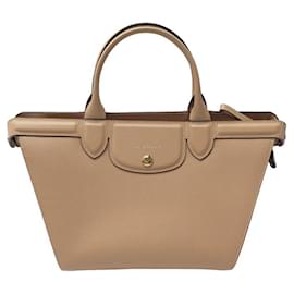 Longchamp-NEUE LONGCHAMP LE PLIAGE HERITAGE S L HANDTASCHE1117813016 Ledertasche-Beige