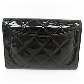 Chanel-NEW CHANEL TIMELESS WALLET QUILTED LEATHER CARD HOLDER COIN WALLET-Black