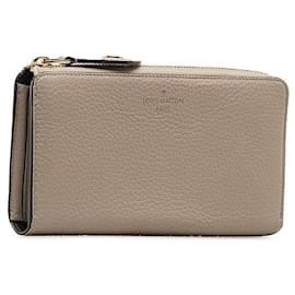 Louis Vuitton-Louis Vuitton Portefeuille Comet Leather Long Wallet M63104 in good condition-Other