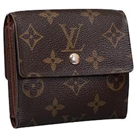Louis Vuitton-Louis Vuitton Portefeuille Elise Canvas Short Wallet M61654 in good condition-Other