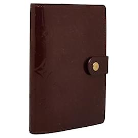 Louis Vuitton-Louis Vuitton Agenda PM Funda de cuero para cuaderno R21072 en buen estado-Otro