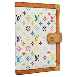 Louis Vuitton-Louis Vuitton Agenda PM Capa para Notebook em Lona R20896 em boa condição-Outro