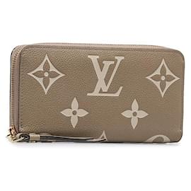 Louis Vuitton-Louis Vuitton Zippy Wallet Portefeuille long en cuir M69794 en bon état-Autre
