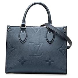 Louis Vuitton-Louis Vuitton On The Go PM Leder-Einkaufstasche M58956 In sehr gutem Zustand-Andere